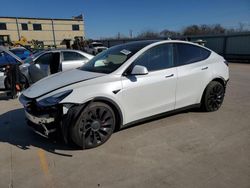 Tesla salvage cars for sale: 2021 Tesla Model Y