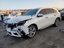 Salvage cars for sale from Copart Pennsburg, PA: 2018 Acura MDX Technology