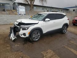 KIA salvage cars for sale: 2021 KIA Seltos LX