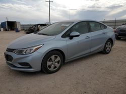 Chevrolet Cruze salvage cars for sale: 2018 Chevrolet Cruze LS