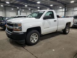 Chevrolet Silverado c1500 salvage cars for sale: 2016 Chevrolet Silverado C1500