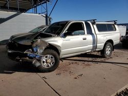 Toyota Tacoma Xtracab salvage cars for sale: 2002 Toyota Tacoma Xtracab