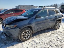 Jeep Grand Cherokee salvage cars for sale: 2021 Jeep Cherokee Latitude LUX