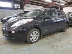 2015 Nissan Leaf S en venta en East Granby, CT