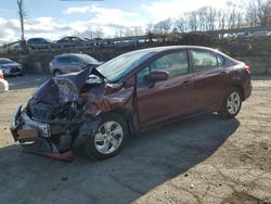 Honda Civic salvage cars for sale: 2014 Honda Civic LX