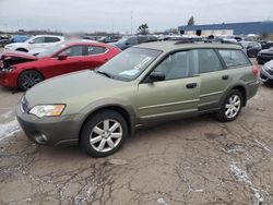 Subaru Vehiculos salvage en venta: 2006 Subaru Legacy Outback 2.5I