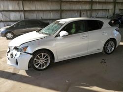 Salvage cars for sale from Copart Phoenix, AZ: 2012 Lexus CT 200