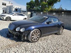 Bentley Vehiculos salvage en venta: 2008 Bentley Continental GTC