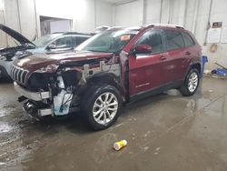 Jeep salvage cars for sale: 2020 Jeep Cherokee Latitude