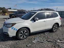 Subaru Forester salvage cars for sale: 2017 Subaru Forester 2.5I Premium