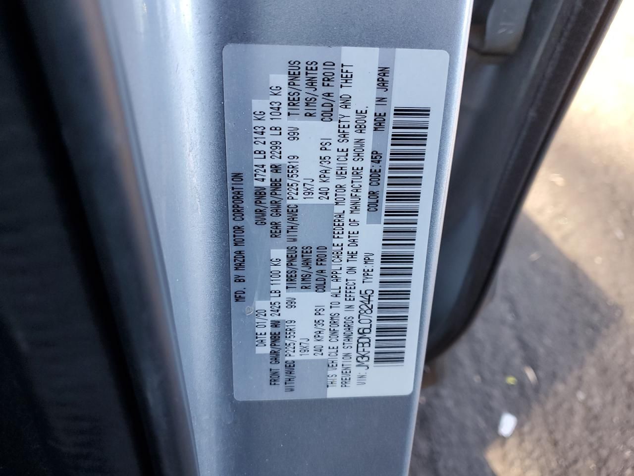 2020 Mazda Cx-5 Grand Touring