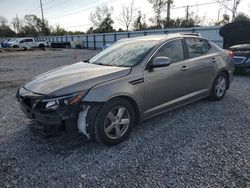 KIA Optima salvage cars for sale: 2015 KIA Optima LX