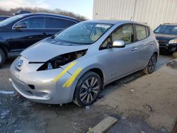 Nissan Leaf salvage cars for sale: 2015 Nissan Leaf S