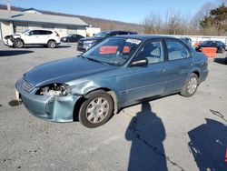 Honda salvage cars for sale: 2000 Honda Civic Base