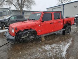 Jeep salvage cars for sale: 2020 Jeep Gladiator Overland