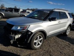 Ford Explorer salvage cars for sale: 2017 Ford Explorer XLT