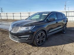 Lincoln mkc salvage cars for sale: 2017 Lincoln MKC Reserve