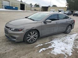 Vehiculos salvage en venta de Copart Knightdale, NC: 2017 Chevrolet Malibu Premier