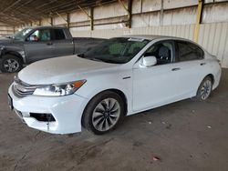 Honda Accord salvage cars for sale: 2017 Honda Accord Hybrid