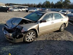 Vehiculos salvage en venta de Copart Memphis, TN: 2007 Honda Accord EX