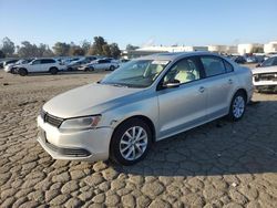 Salvage cars for sale from Copart Martinez, CA: 2011 Volkswagen Jetta SE