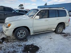 Lexus salvage cars for sale: 2000 Lexus LX 470