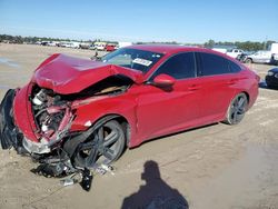 Honda salvage cars for sale: 2018 Honda Accord Sport