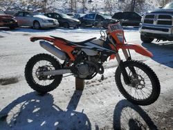 KTM salvage cars for sale: 2017 KTM 250 EXC-F