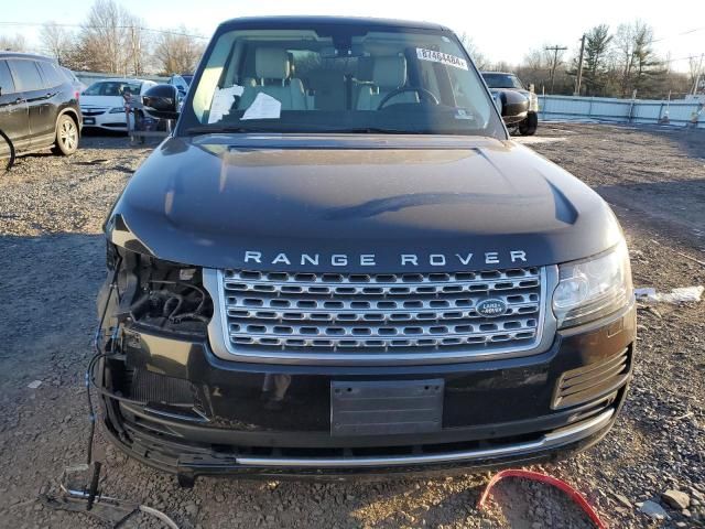 2015 Land Rover Range Rover HSE