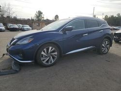 Nissan Murano salvage cars for sale: 2020 Nissan Murano SL