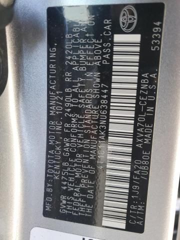 2022 Toyota Camry LE