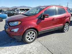 Salvage cars for sale from Copart Sun Valley, CA: 2021 Ford Ecosport SE