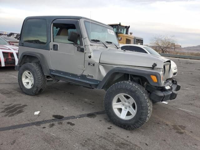 2002 Jeep Wrangler / TJ X