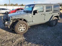 Jeep salvage cars for sale: 2015 Jeep Wrangler Unlimited Rubicon