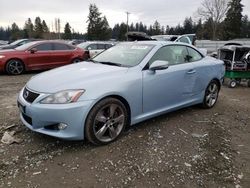 Lexus is salvage cars for sale: 2010 Lexus IS 350