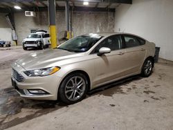 Ford salvage cars for sale: 2017 Ford Fusion SE Hybrid