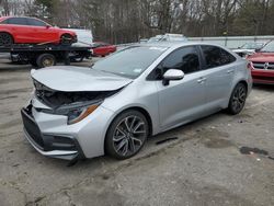 Toyota Corolla Vehiculos salvage en venta: 2020 Toyota Corolla SE