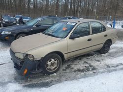 GEO salvage cars for sale: 1996 GEO Prizm Base