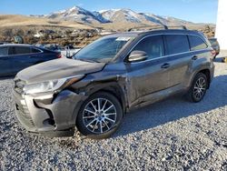 Toyota salvage cars for sale: 2018 Toyota Highlander SE