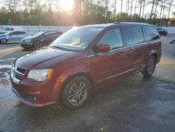 Salvage cars for sale from Copart Harleyville, SC: 2017 Dodge Grand Caravan SXT