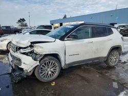 Jeep Compass Vehiculos salvage en venta: 2022 Jeep Compass Limited