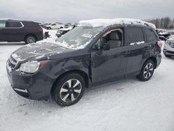 Subaru Forester salvage cars for sale: 2018 Subaru Forester 2.5I Premium