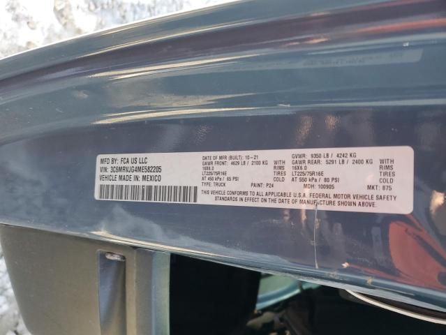 2021 Dodge Ram Promaster 3500 3500 High