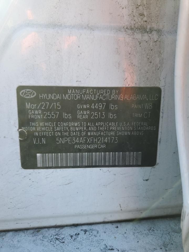 2015 Hyundai Sonata Sport