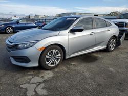 Honda salvage cars for sale: 2018 Honda Civic LX