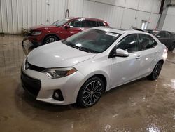 Toyota Corolla l Vehiculos salvage en venta: 2016 Toyota Corolla L