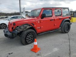 Jeep salvage cars for sale: 2019 Jeep Wrangler Unlimited Sport