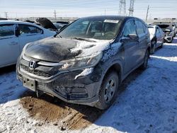 Honda crv salvage cars for sale: 2015 Honda CR-V LX