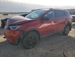 Salvage cars for sale from Copart San Antonio, TX: 2017 Toyota Rav4 LE