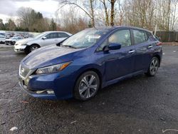 Nissan Leaf salvage cars for sale: 2020 Nissan Leaf SV